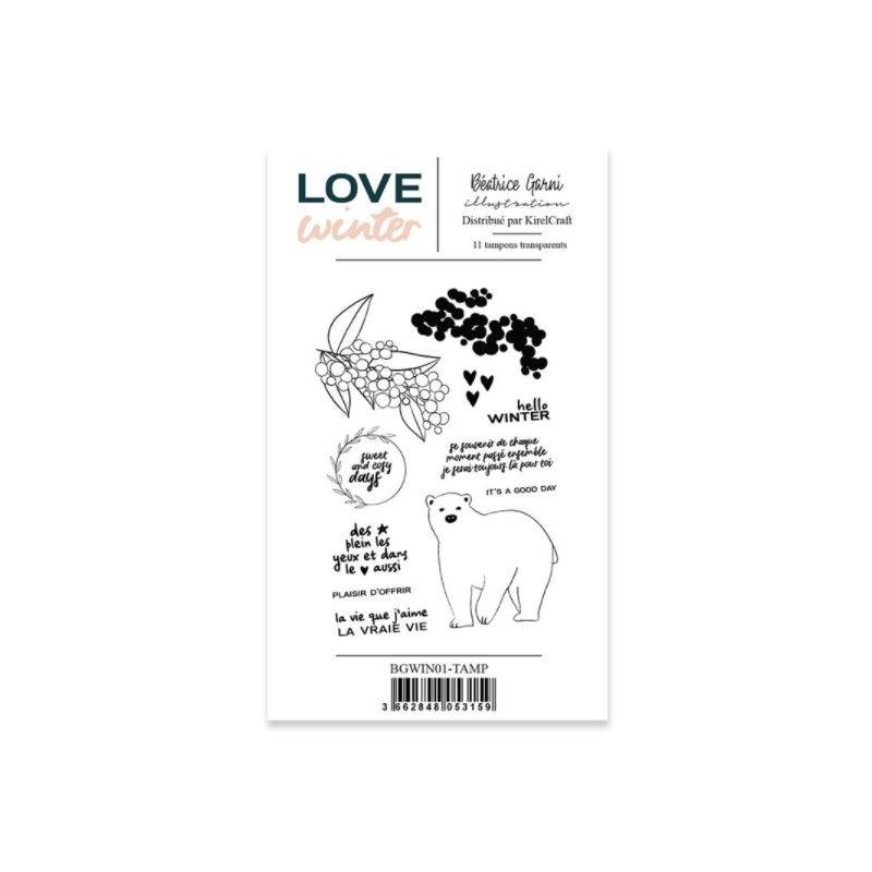 Tampons Béatrice Garni - Love Winter - La Vraie Vie