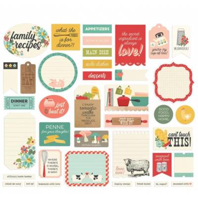 Die Cuts - Simple Stories - Recettes Journal