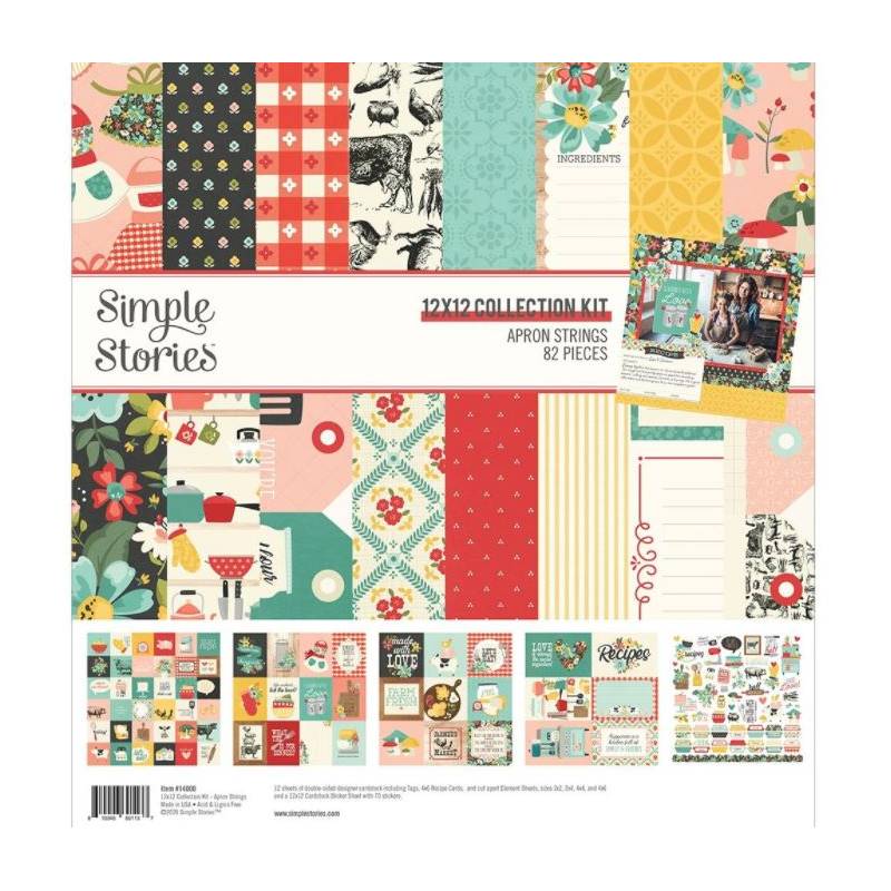 Pack 30x30 - Simple Stories - Apron Strings - Recette