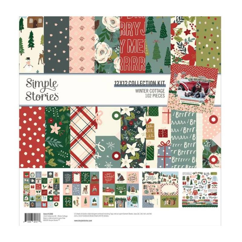 Pack 30x30 - Simple Stories - Winter Cottage