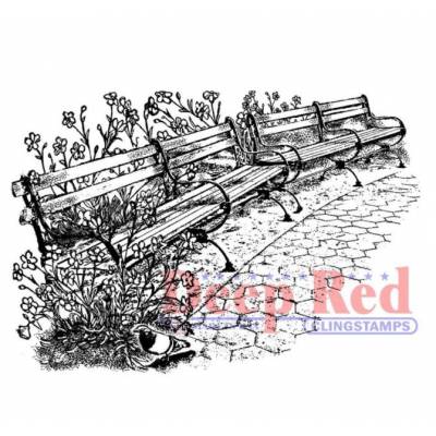 Tampon - Deep Red - Parc benches