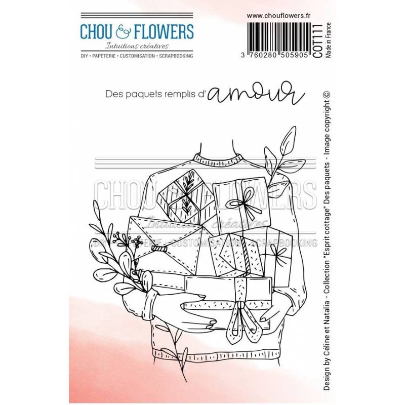 Tampons EZ - Chou & Flowers - Des paquets