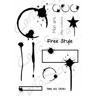 Tampons CartoScrap - Freestyle