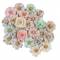 Prima Flowers - Fleurs Mulberry - Sugar Cookie Pink Christmas