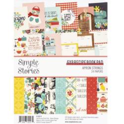 Pack de papiers 15x20cm - Simple Story - Recettes