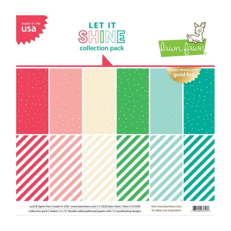 Pack 30x30 - Lawn Fawn - Let it Shine