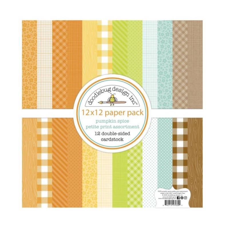 Pack 30x30 - Doodlebug design Inc - Pumpkin spice