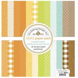 Pack 30x30 - Doodlebug design Inc - Pumpkin spice