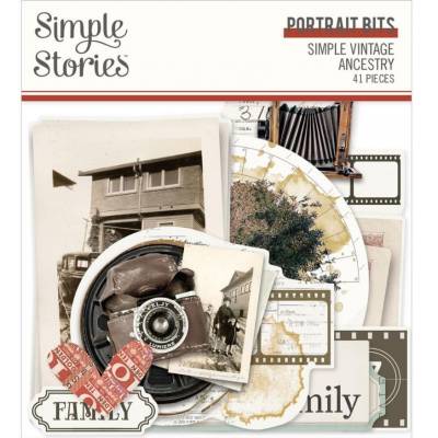 Die Cuts Journal - Simple Stories - Simple Vintage Ancestry
