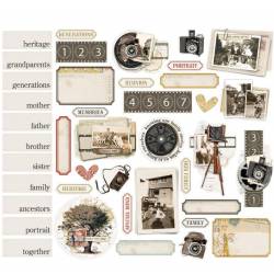 Die Cuts Journal - Simple Stories - Simple Vintage Ancestry