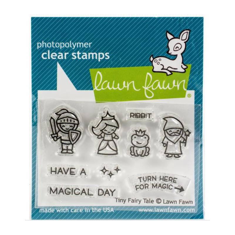 Tampons clear Lawn Fawn - Tiny Fairy Tales