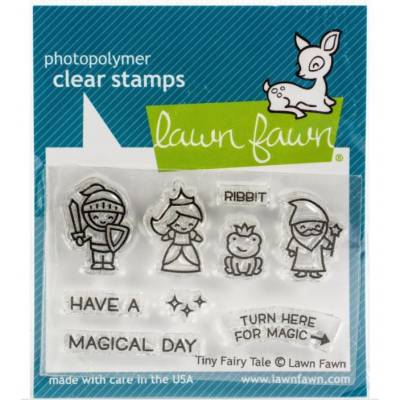 Tampons clear Lawn Fawn - Tiny Fairy Tales