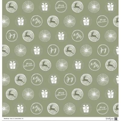 ModaScrap - Paper Pack 30.5 cm x 30.5 cm - Xmas Edition limitée