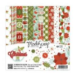 ModaScrap - Paper Pack 30.5 cm x 30.5 cm - C'est Noël