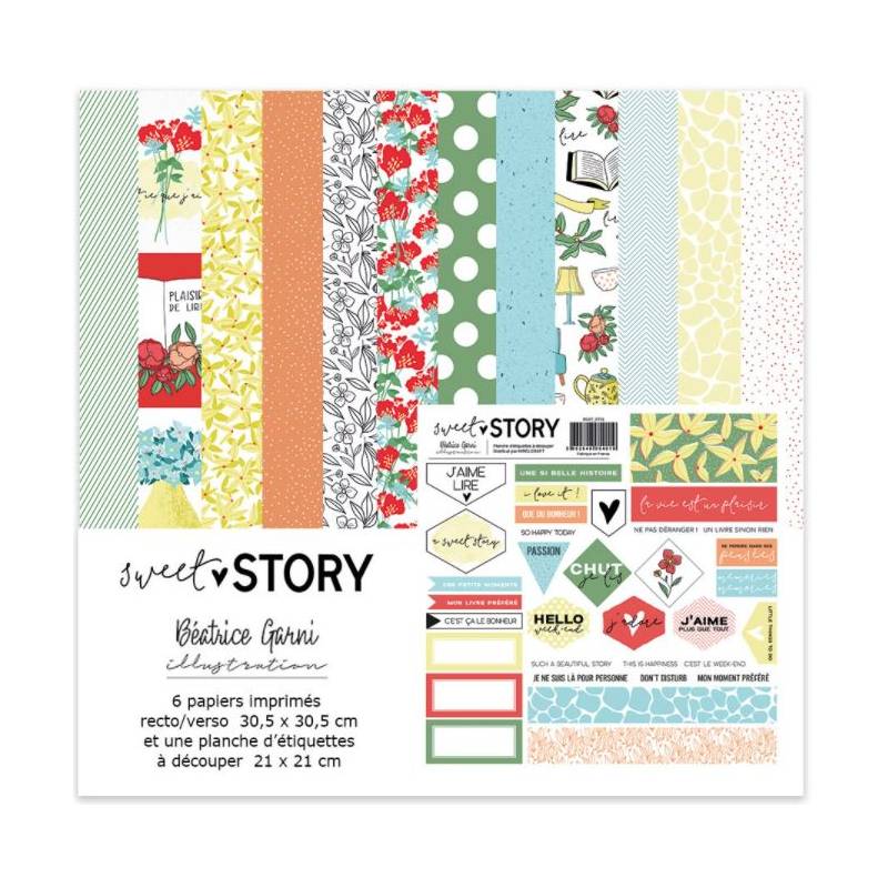 Pack 30x30 - Béatrice Garni - Sweet Story