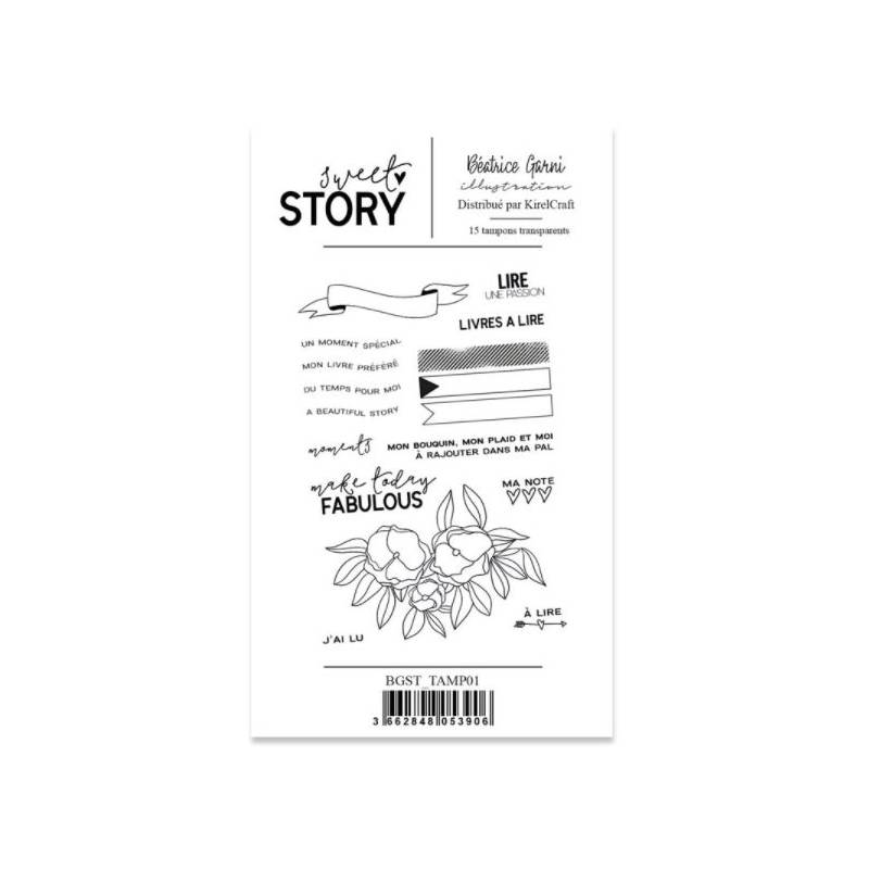 Tampons Béatrice Garni - Sweet Story 1