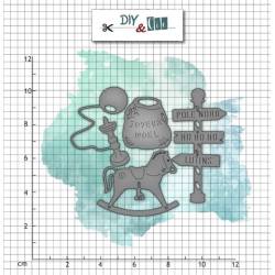 Dies - DiY and Cie - Bullet v6 : Noel