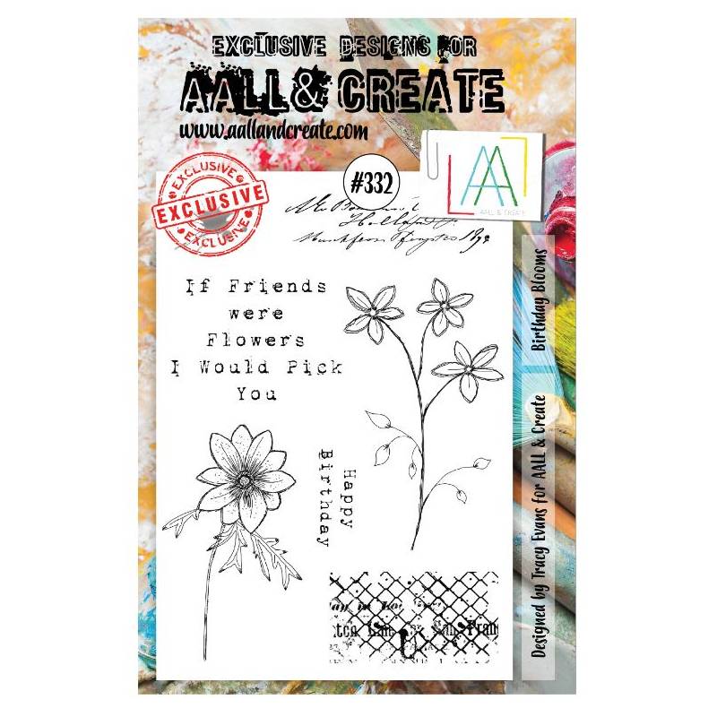 AALL & Create Stamp - 332 - Amitié