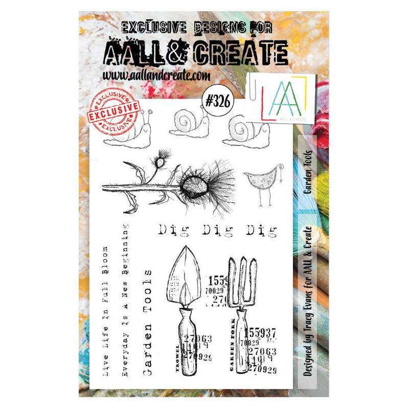 AALL & Create Stamp - 326 - Escargots