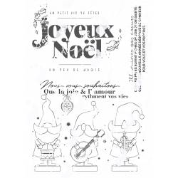 Tampons CartoScrap - Joyeux Noël