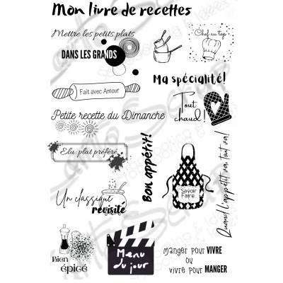 Tampons CartoScrap - Livre de recettes