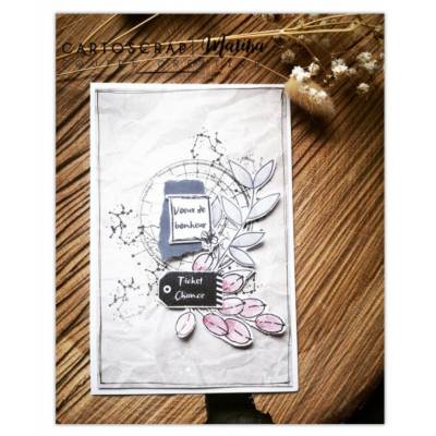 Tampons CartoScrap - Vœux de bonheur