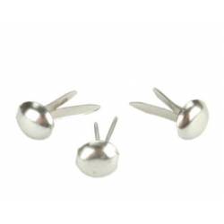 Mini brads métalliques (100p) - Perles Argent