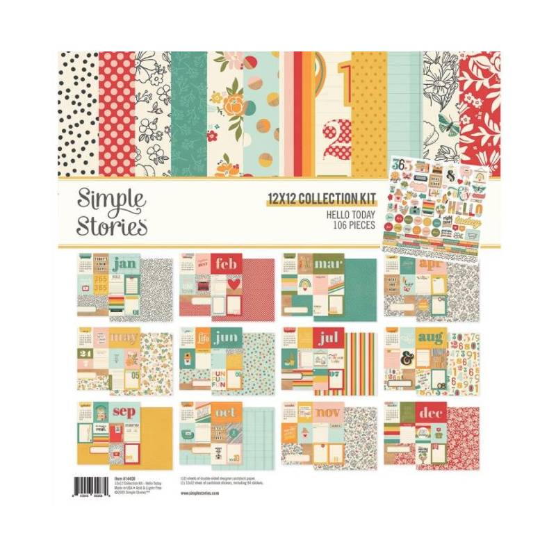 Pack 30x30 - Simple Stories - Hello Today