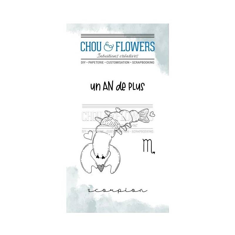 Tampons Clear - Chou & Flowers - Doudou Scorpion