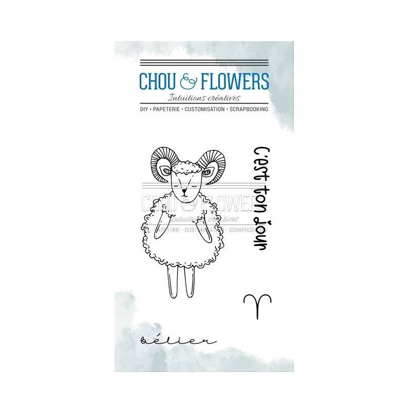 Tampons Clear - Chou & Flowers - Doudou Bélier
