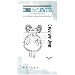 Tampons Clear - Chou & Flowers - Doudou Bélier