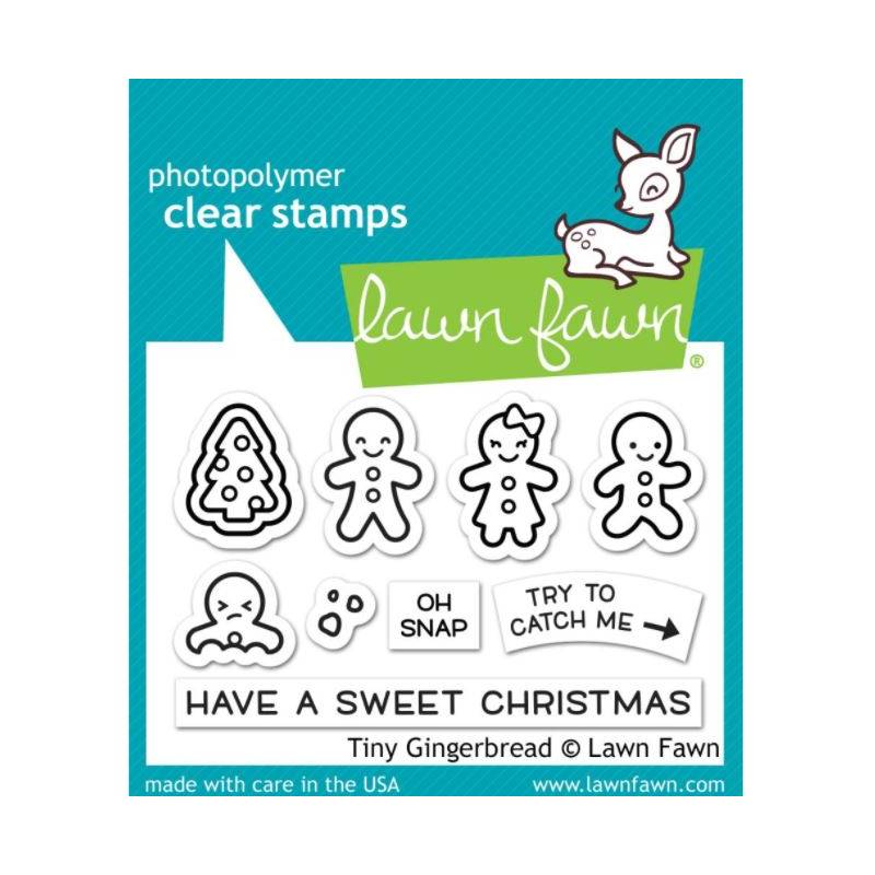 Combo Lawn Fawn - Tiny Gingerbread