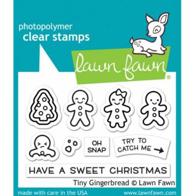 Combo Lawn Fawn - Tiny Gingerbread