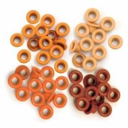 Oeillets Standards 3/16" - Coloris Orange