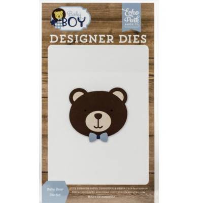 Dies - Echo Park - Baby Bear - Doudou Ours