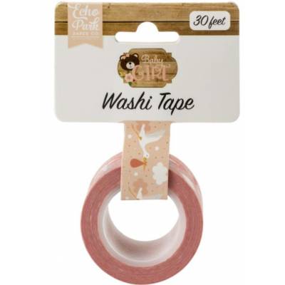 Ruban Echo Park - Washi Tape - Cigogne fille