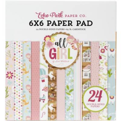 Pack Papier 15.2 x 15.2 - Echo park - All Girl