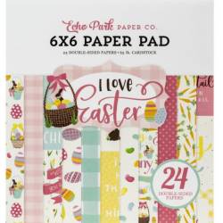 Pack Papier 15.2 x 15.2 - Echo park - I love Easter