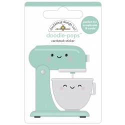 Stickers Relief- Doodlebug - Cuisine - Robot ménager
