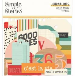 Die Cuts - Simple Stories - Journal - Hello Today