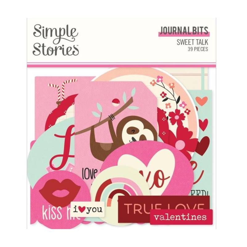 Die Cuts - Simple Stories - Journal - Sweet Talk