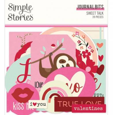 Die Cuts - Simple Stories - Journal - Sweet Talk