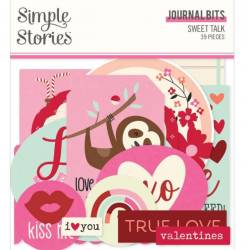 Die Cuts - Simple Stories - Journal - Sweet Talk