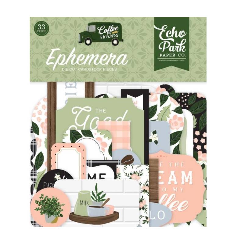 Die Cuts - Echo Park - Coffee & Friends Ephemera