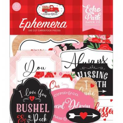 Die Cuts - Echo Park - Ephemera - Cupidon & Cie