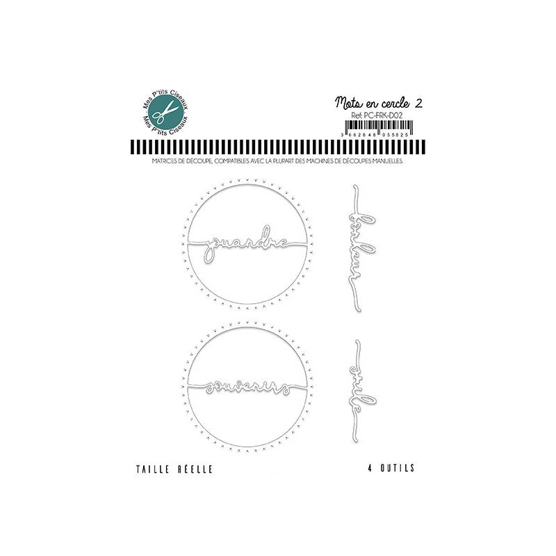 Dies - Mes Ptits Ciseaux - Mots en cercle 2