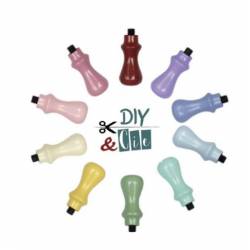 Manche à visser pour cachet en laiton- DiY and Cie 