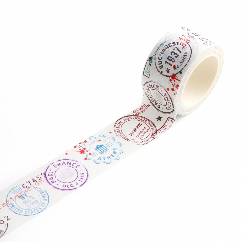Washi Tape - Aall & Create - 14 - Passport Stamps