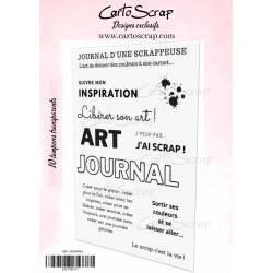 Tampons CartoScrap - Art Journal