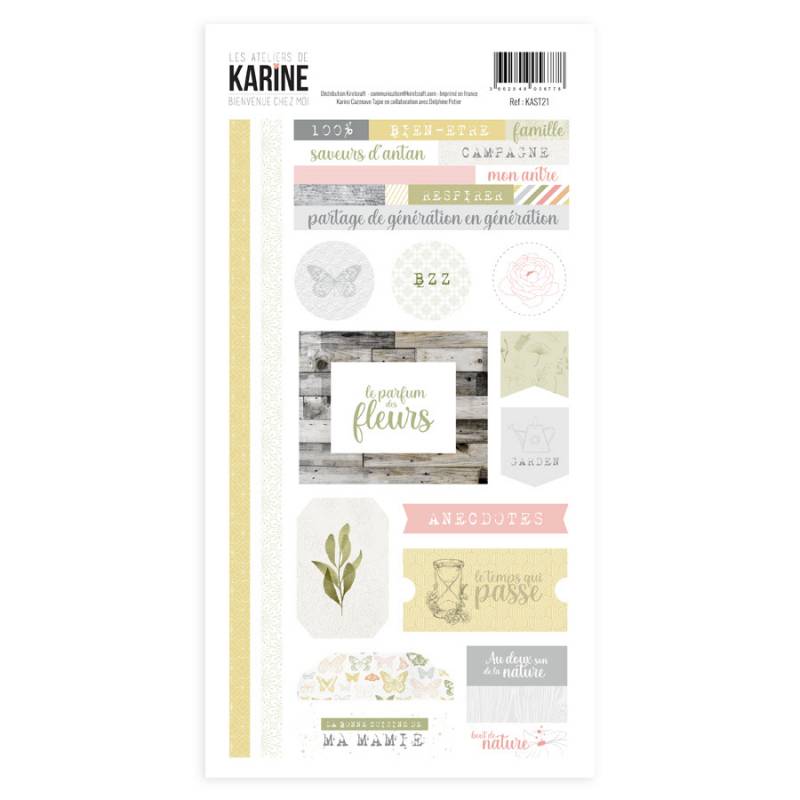 Collection Bienvenue chez Moi - Stickers - 15 x 30